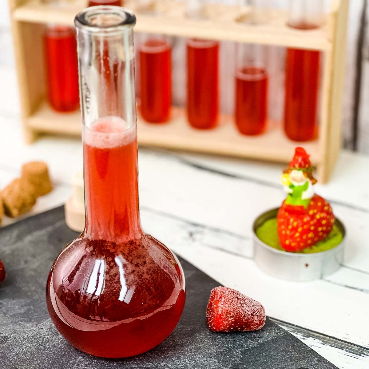 strawberry syrup
