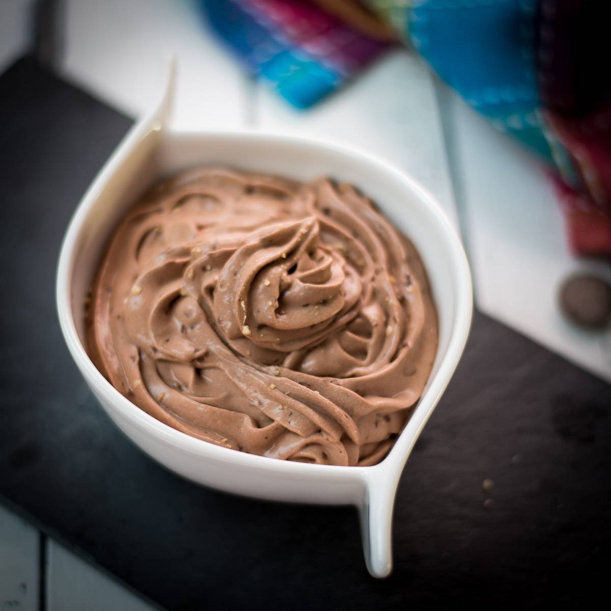 dark chocolate pudding