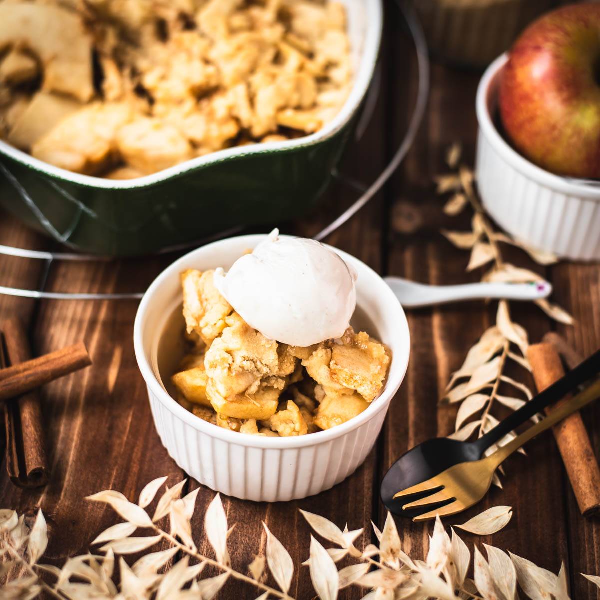 apple crisp without outmeal