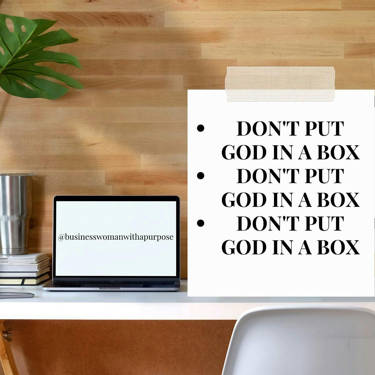 Don’t put God in a box by holding onto an idea about how you think your life should look. God can do WAY more in your life than you could ever imagine. Let God surprise you on what He can do. God gives the best surprises, so get excited!