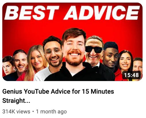 youtube advice thumbnail