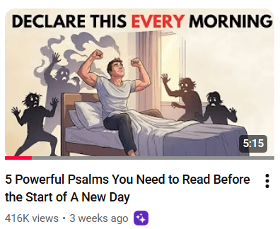 declare this every morning