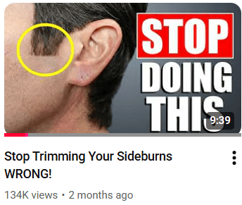 sideburns