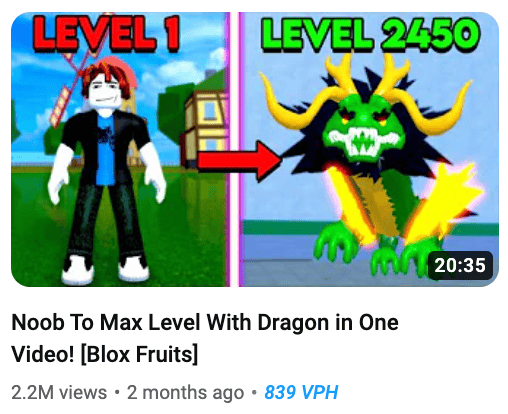 noob to max level thumbnail