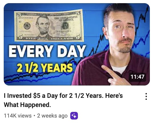 invested $5 a day thumbnail