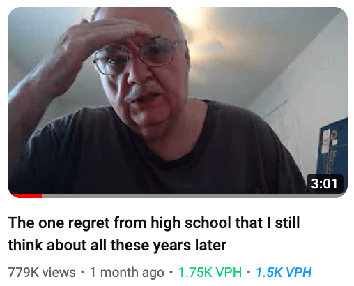 one regret thumbnail