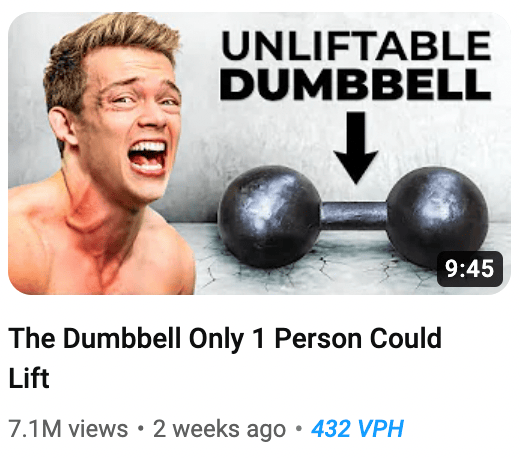 unliftable dumbbell history｜TikTok Search