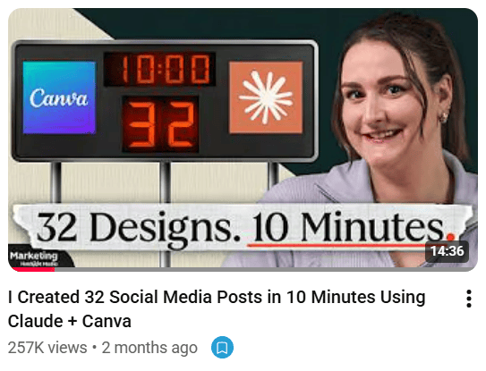 32 designs in 10 minutes