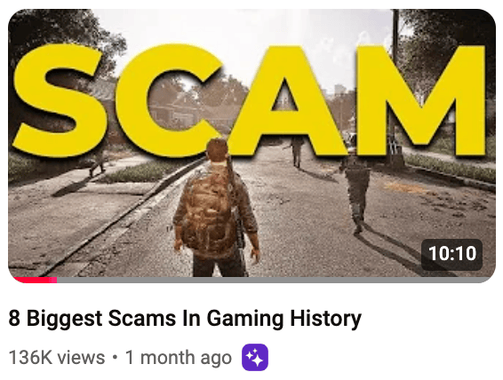 gaming scams thumbnail