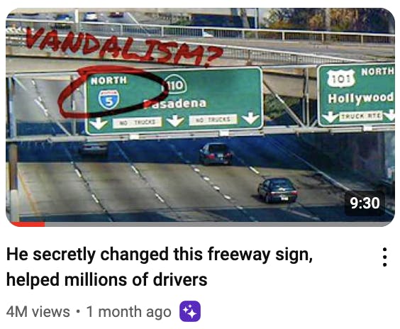 changed freeway sign thumbnail