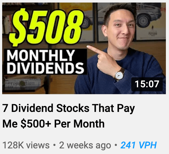 dividend stocks thumbnail