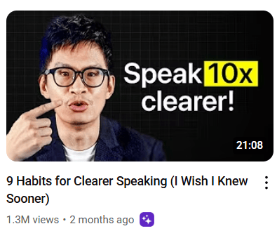 man pointing to his mouth