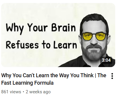 why your brain refuses to learn