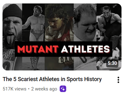 Mutant athletes