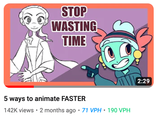 animate faster thumbnail