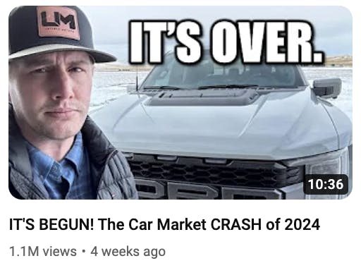 car market crash thumbnail