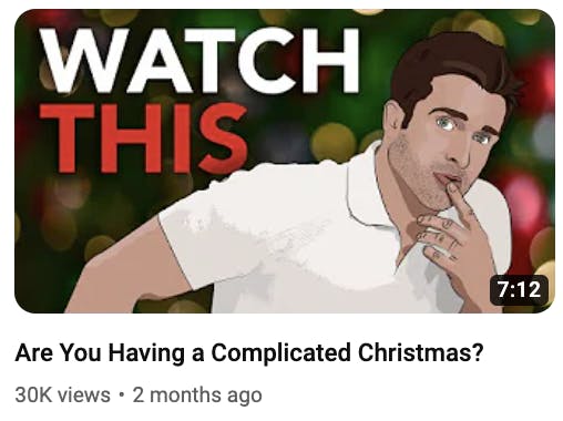 complicated christmas thumbnail