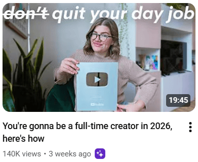 don't quit your day job