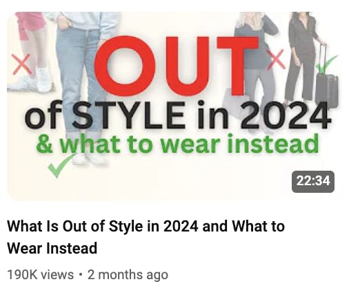 out of style thumbnail