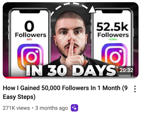 50,000 followers thumbnail