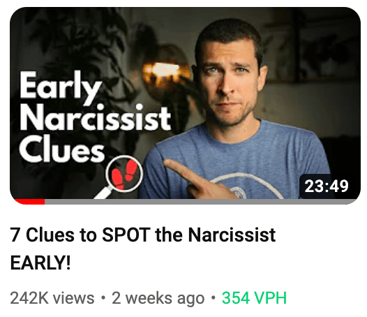 narcissist thumbnail