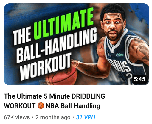 ball handling workout