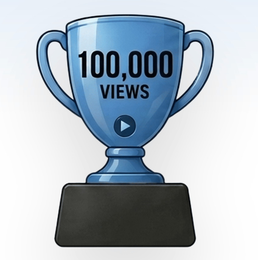 100k views trophy