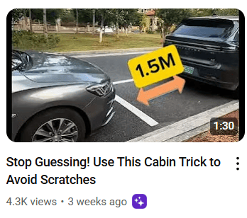 cars parallel parked