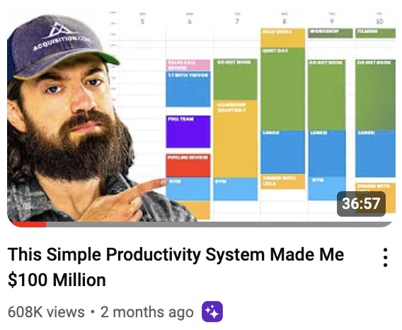 productivity system thumbnail