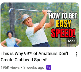 golfer swinging a club