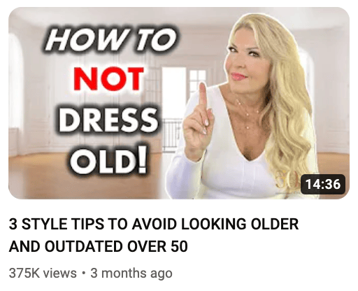 style tips to avoid thumbnail