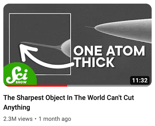 sharpest object thumbnail