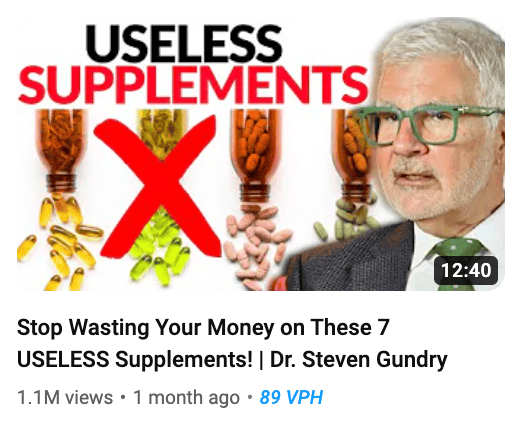 useless supplements thumbnail