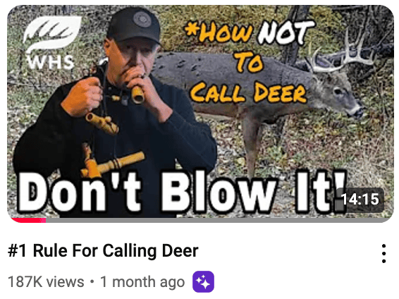 calling deer thumbnail