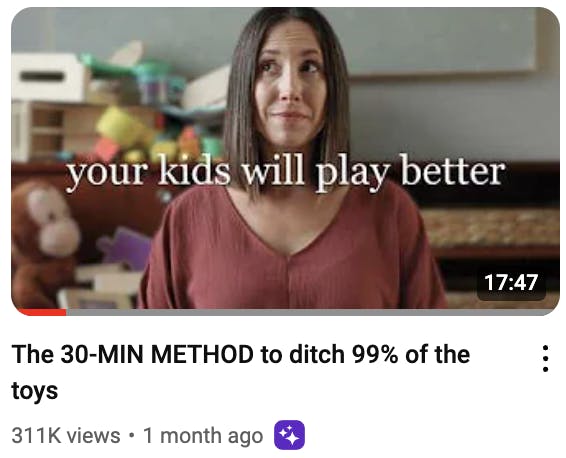 ditch 99% of toys thumbnail