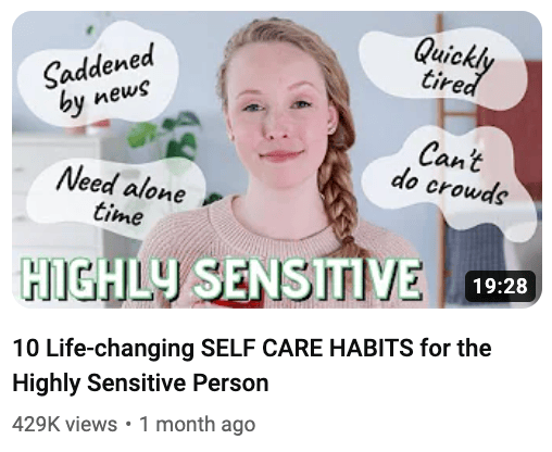 self care habits thumbnail