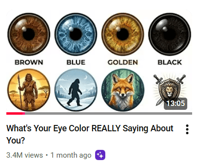 4 eyes of different color