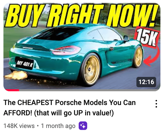 cheap porsche thumbnail