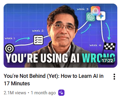 you're using AI wrong