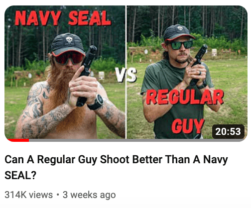 regular guy vs seal thumbnail