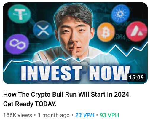 crypto bull run thumbnail