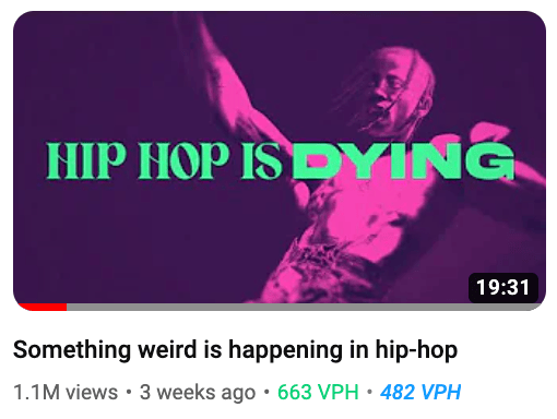 hip hop thumbnail