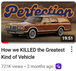 station wagon from the 1970s