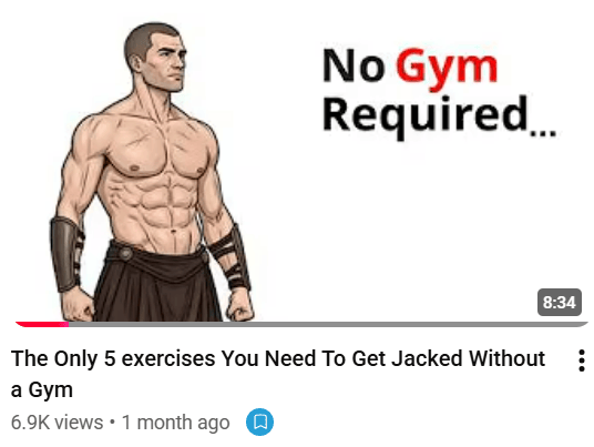 no gym required