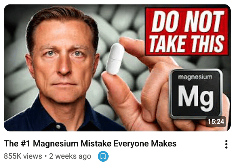 magnesium mistake