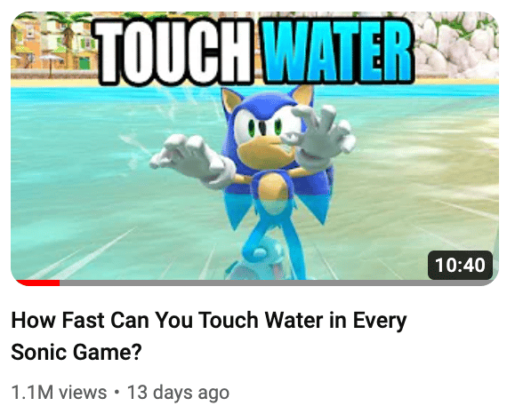 sonic thumbnail