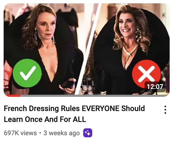 french dressing rules thumbnail