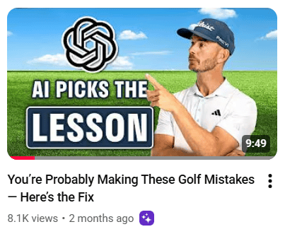 AI picks the lesson