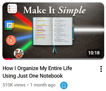 simple notebook