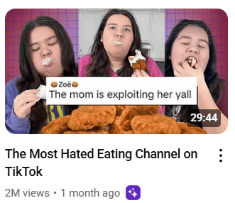 3 womn overeatinga